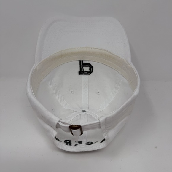 Portland Gear Hat Cap White with Embroidered Dark Green "P" Oregon & Tigers - Picture 6 of 8